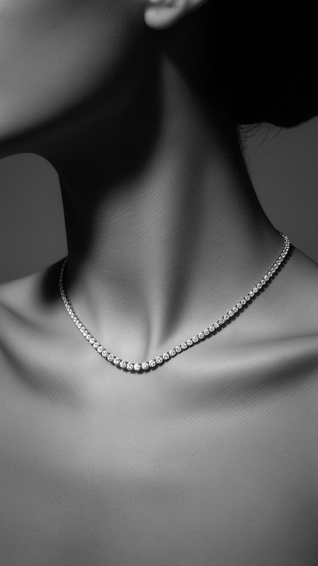 Vera Tennis Necklace